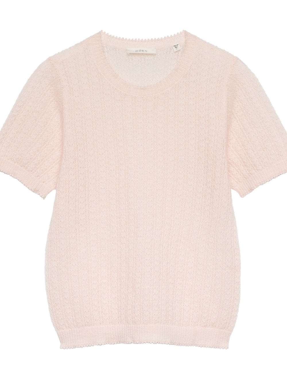 Doen Blush Short-Sleeve Knit Tee